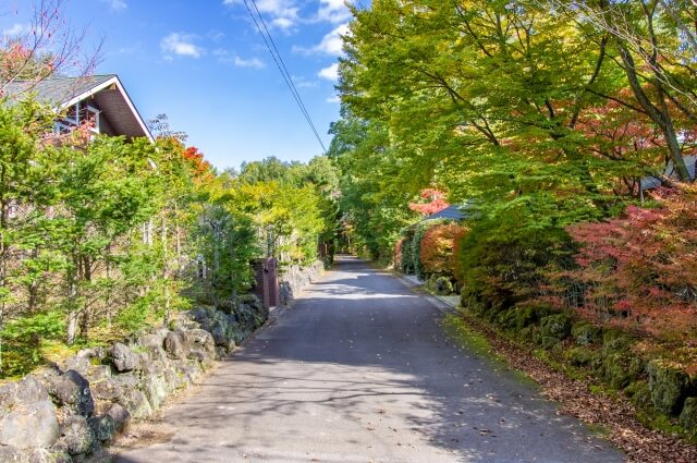 two attractions of having a villa in karuizawa